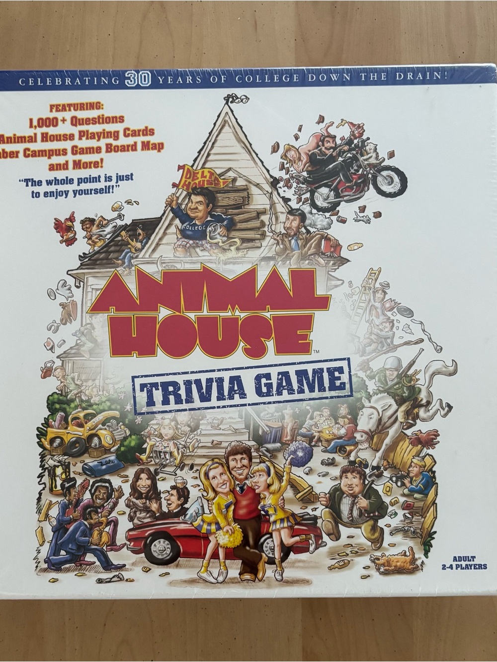 Animal House Trivia Game by USAopoly Factory. Brand New, sealed. See Photos.